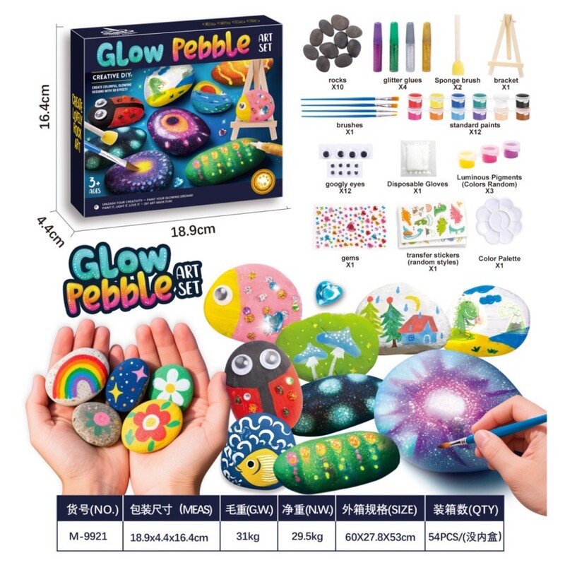 DIY Coloring and Hand-Painted Shell Set, Educational Creative Parent-Child Toy, Cross-Border Graffiti Painting Craft DIY Coloring and Hand-Painted Shell Set, Educational Creative Parent-Child Toy, Cross-Border Graffiti Painting Craft