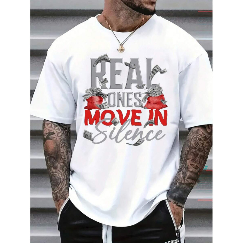 Pure Cotton Men's Skull Bandage Pattern Top Fun "Real Bones Moving" Design for Casual Wear_viptrois.com
