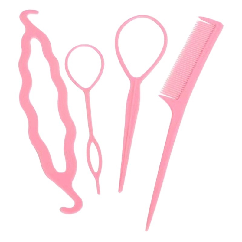 Hair Pull Needle suit Lazy Styling Machine Children's Ball Head Color Hair Braiding Artifact Baby Simple Girl Hair Coiling Machine