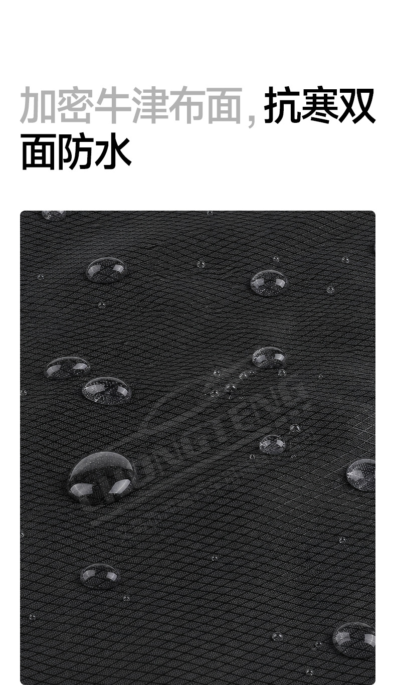 Car snow cover for front windshield, waterproof Oxford cloth snow shield, frost protection cover, universal sun protection and heat insulation cover for vehicles