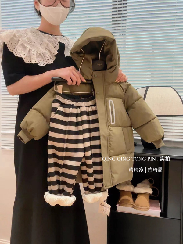 2025新款儿童羽绒棉服外套中大童加厚保暖休闲外套男女童冬装棉衣|undefined