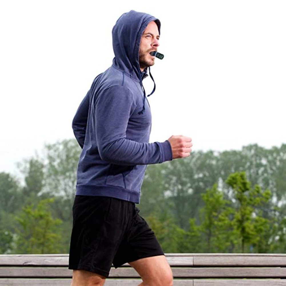 Кроссбордер спот FitnessTrainer жизненная емкость абдоминальный регулируемый сопротивление тренажер дыхания регулировка сопротивления