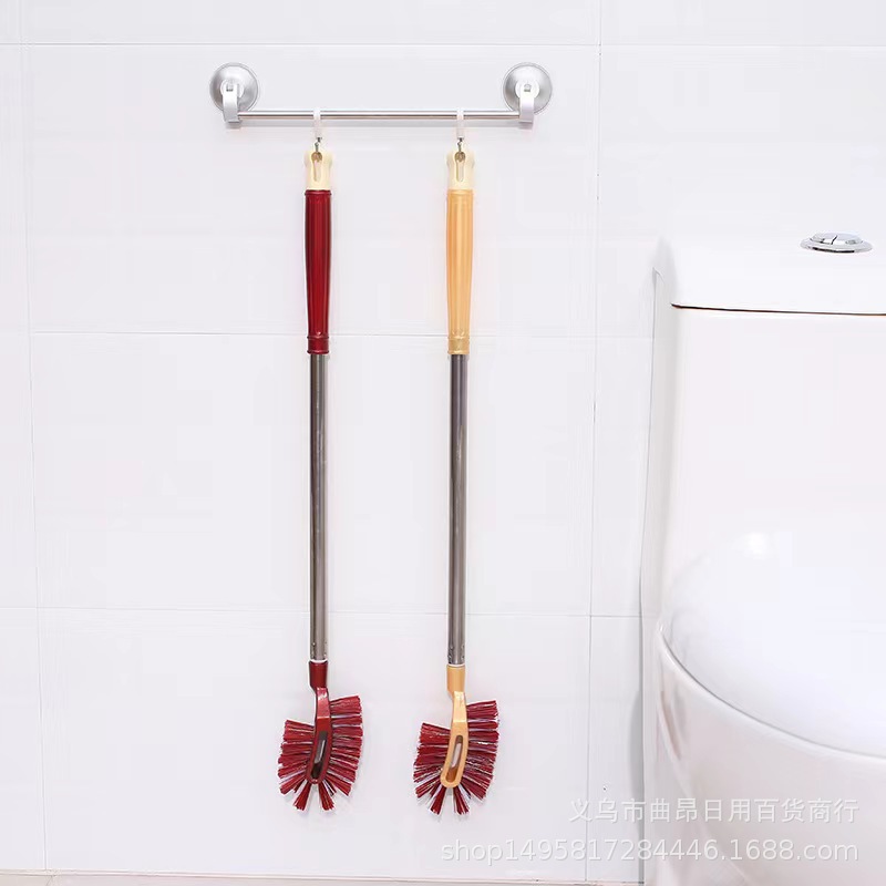 Toilet Brush long handle dead angle toilet toilet brush artifact cleaning brush household wall-mounted soft hair toilet brush