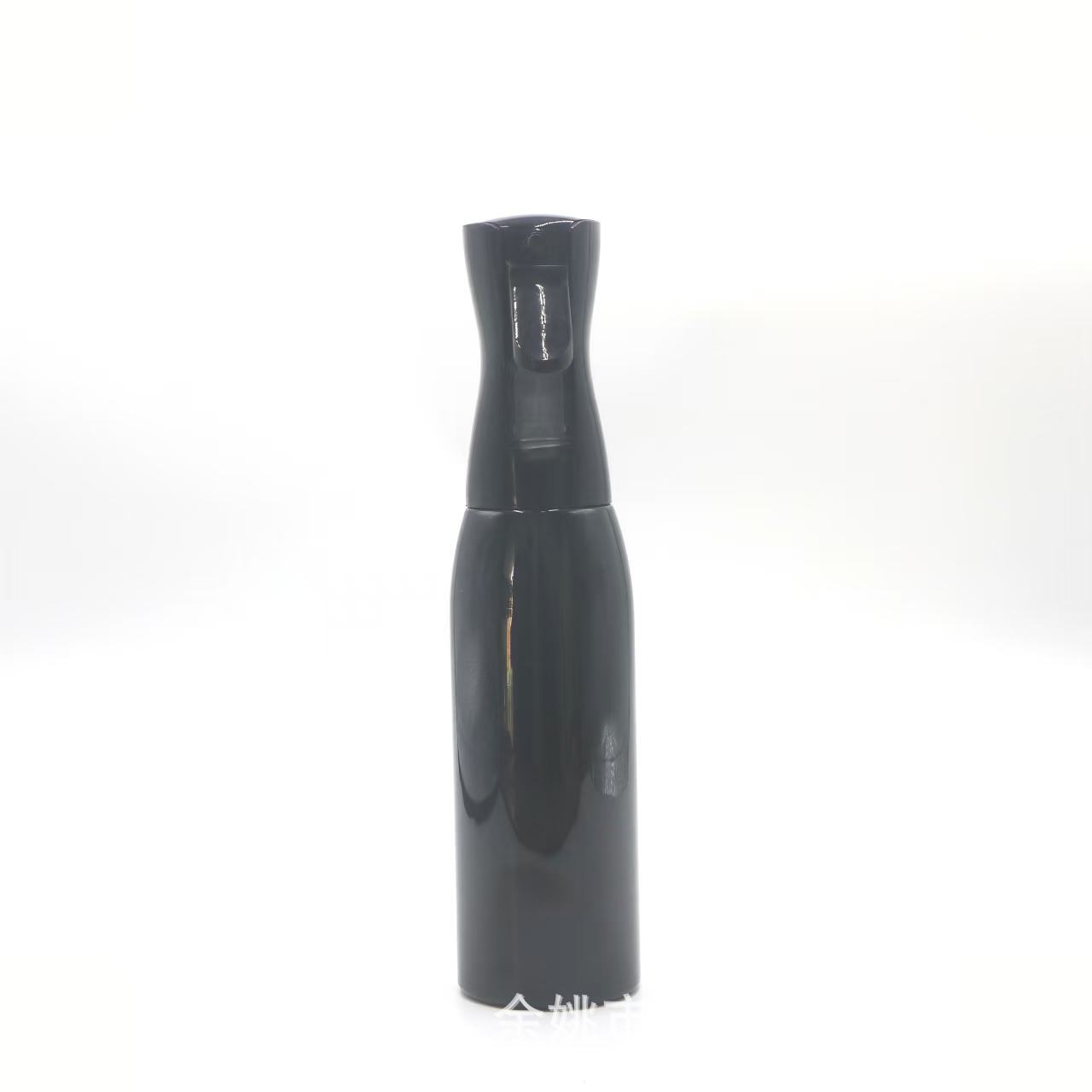 500ml  검은색 병이 있는 검은색 머리  PP