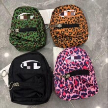 跨境豹纹迷你零钱钥匙包挂件包Mini Coin Purse 现货批发