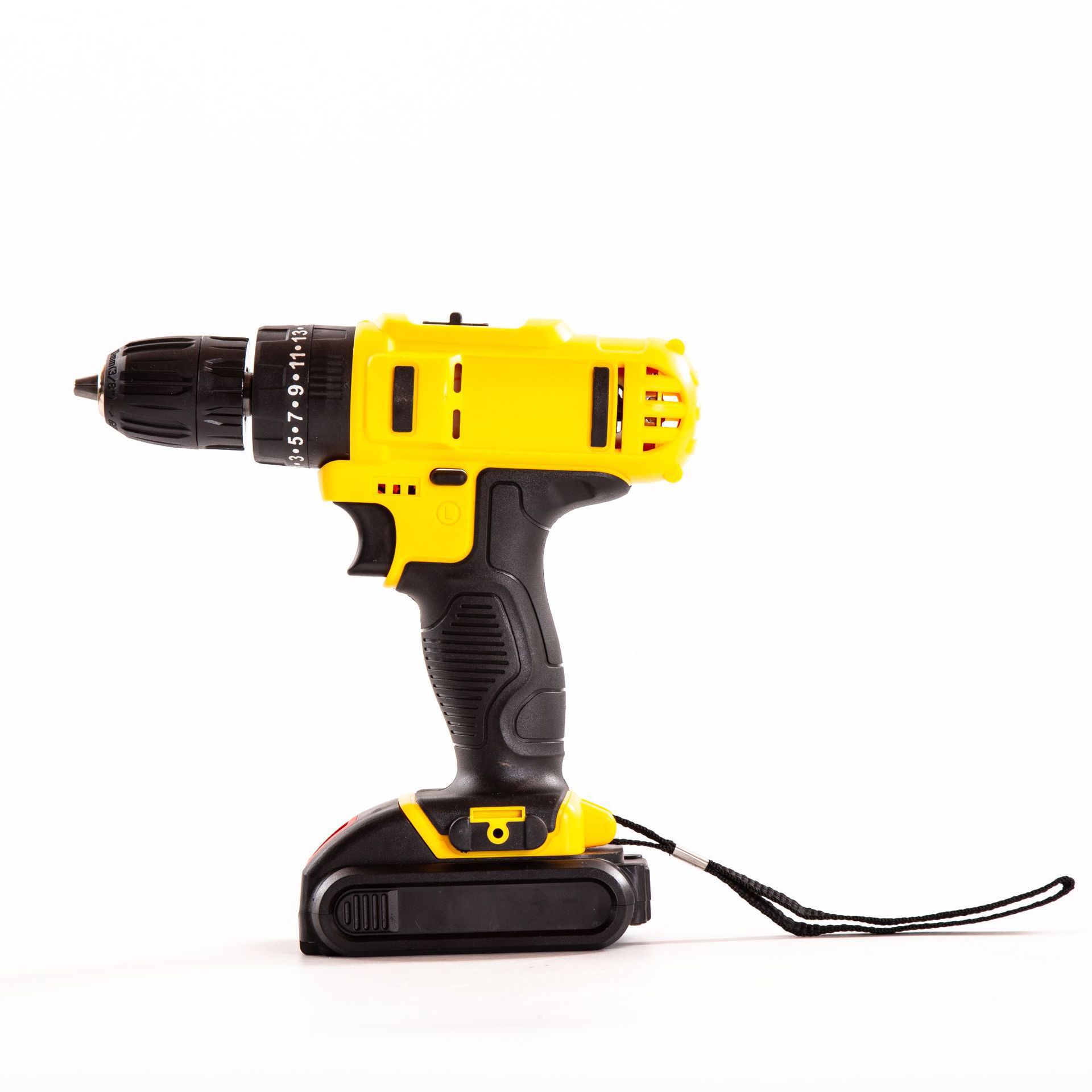 taladro de impacto sin escobillas litio eléctrico doméstico conjunto de taladro de mano herramienta de perforación de mano de alta potencia taladro de pistola image 6