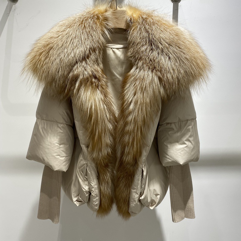 Title 2, Giacca da donna di lusso in pelliccia di volpe,...