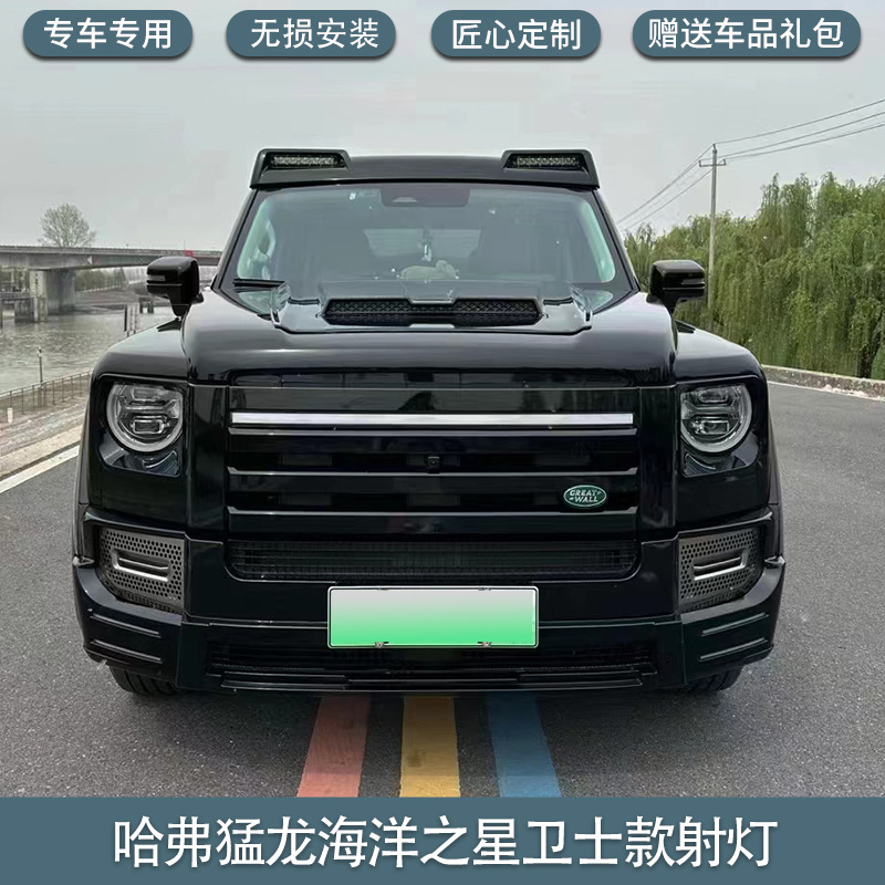 Platform Ladder Kit – Great Wall Roof rack - ocean-star-defender-style-spotlight-haval-menglong