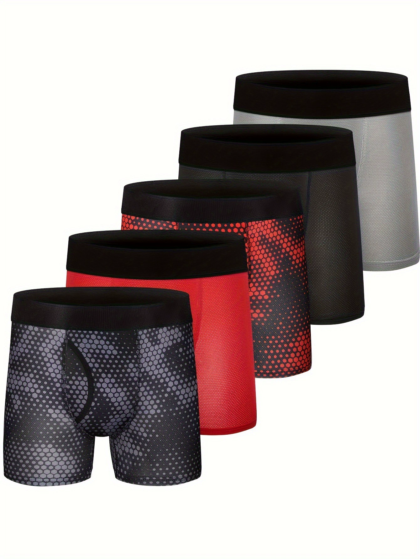 2025 новое трансграничное европейское и американское боксерское белье для мальчиков, детское белье, дышащее сетчатое белье