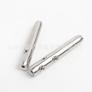 Dingxin stainless steel 316 tapered wire rope connector straight rod inner ribbon 3 top wire railing terminal pull