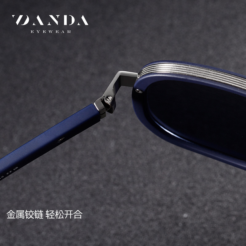 Spot nuevas gafas de sol polarizadas S15113 gafas de sol de metal con marco cuadrado clásico de moda gafas de sol de conducción al aire libre