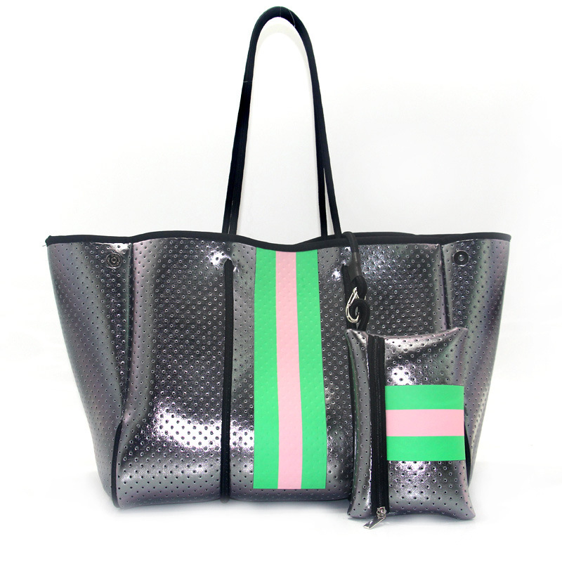 Bolso de playa de neopreno ligero para mujer