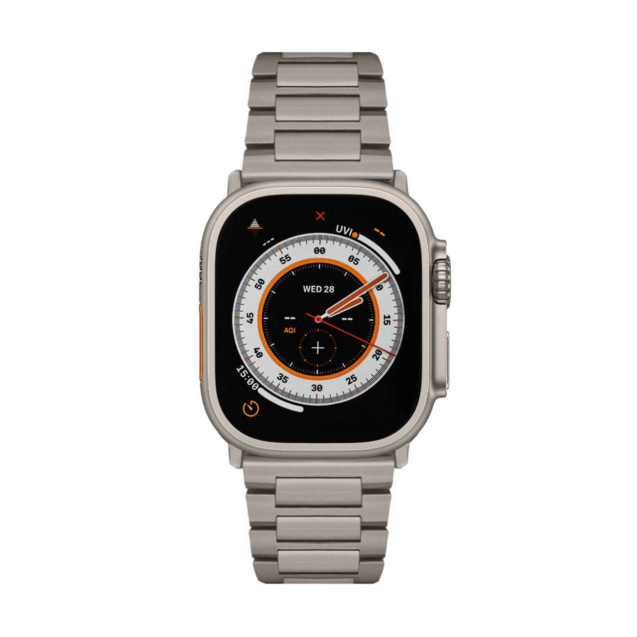 Соединитель ремешка AppleWatch876543 совместимый с Apple Watch, титановый сплав, браслет iWatch