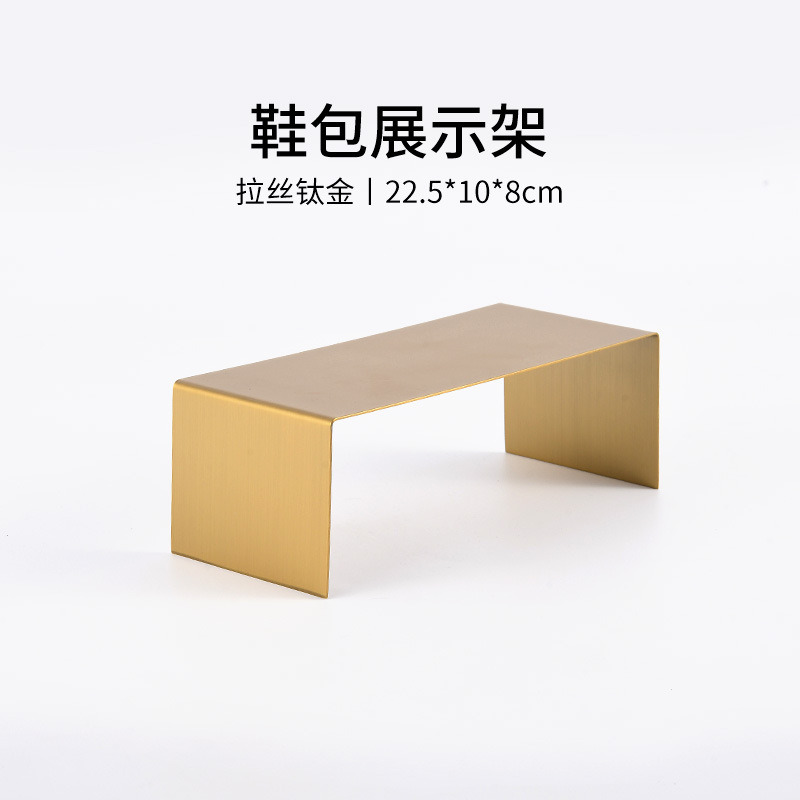 브러시드 티타늄 와이드 미디엄 스툴