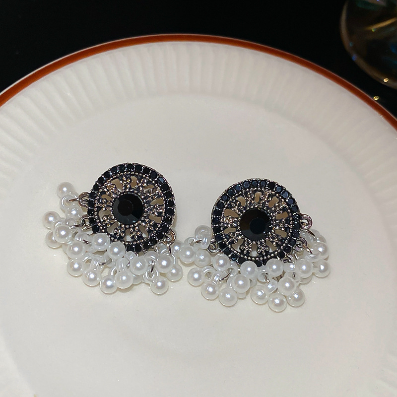 18# silver needle-black-white