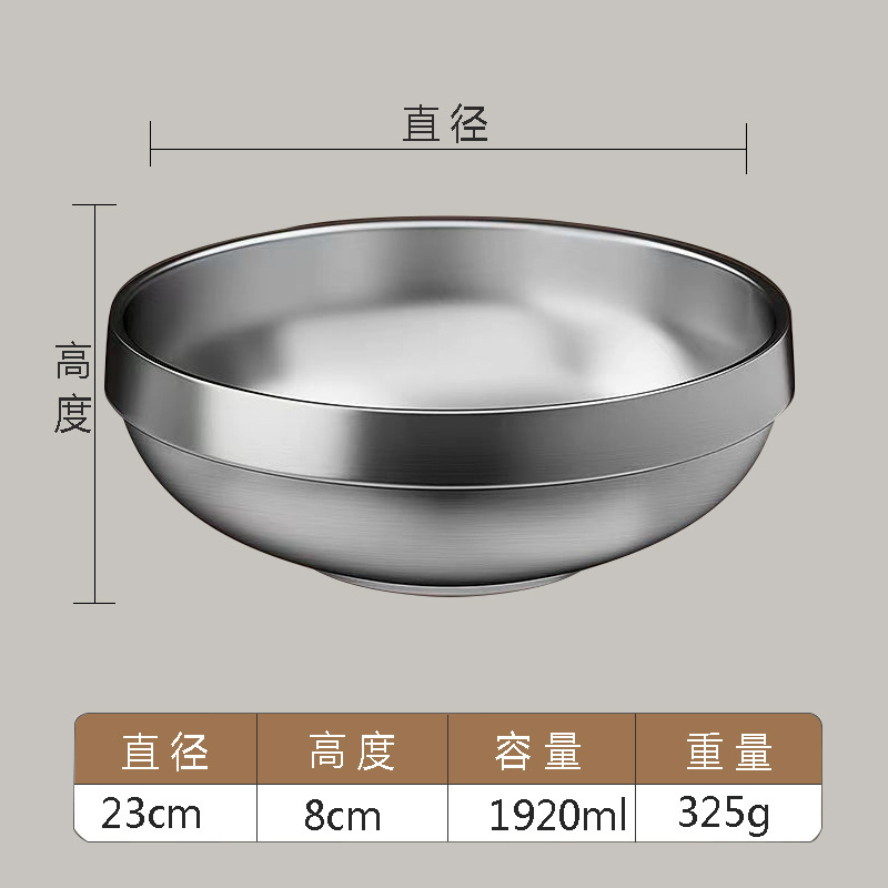 食品级不锈钢碗韩式酱料碗米饭碗金色冷面碗韩国料理调料碗拌饭碗|undefined