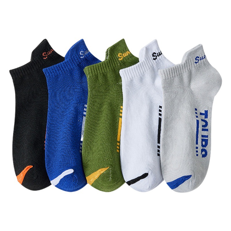 Calcetines calcetines de hombre desodorante absorbente de sudor calcetines cortos verano delgado bajo-top boca baja invisible barco Calcetines hombres de moda