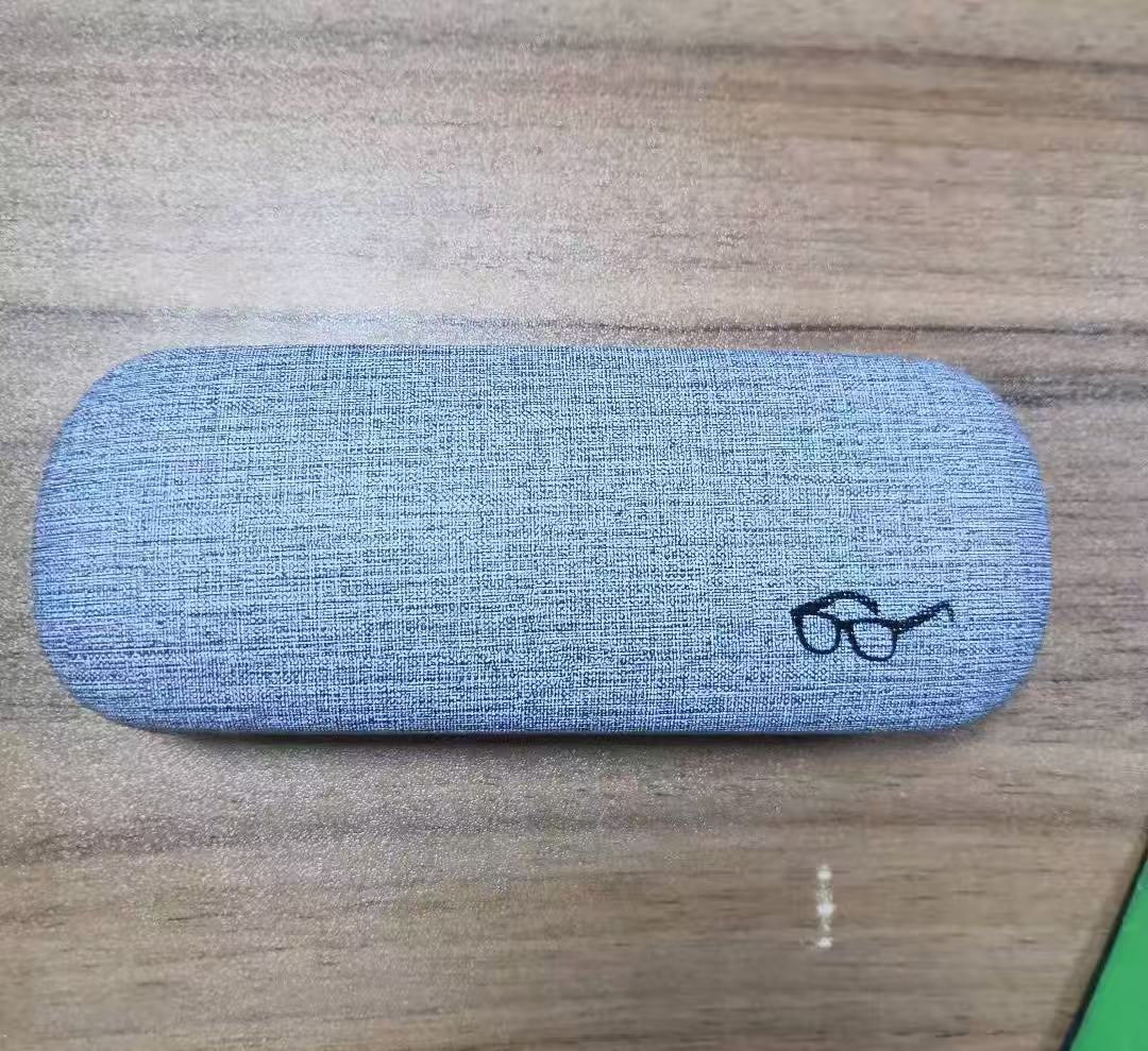 Caja de gafas plegables al por mayor de bajo precio, tela de gafas multicolor, destornillador multifuncional, conjunto de instrucciones de tarjeta de prueba de polarización