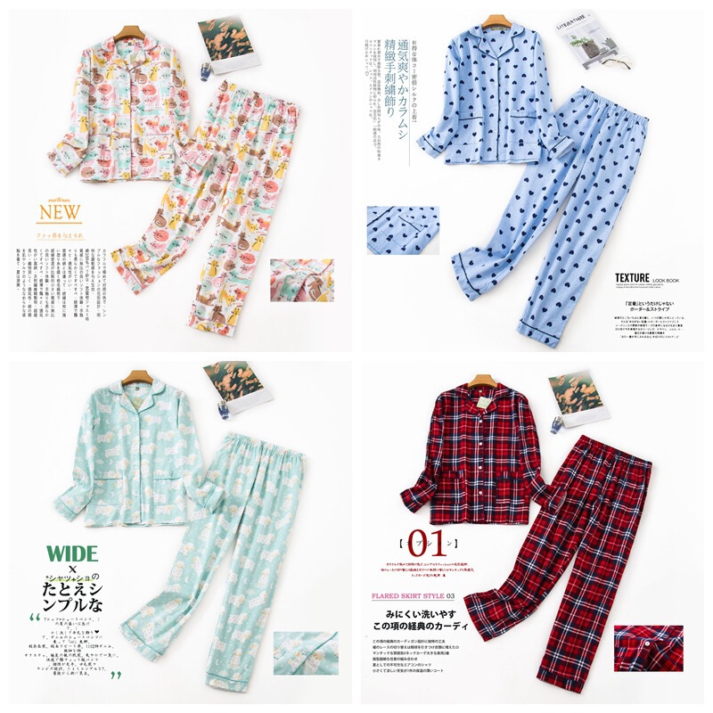 [Dropshipping Order] [Large/Small Version] Set Cross-Border Winter Cotton Plus Size Fleece Women's Plus Size Pajamas Homewear