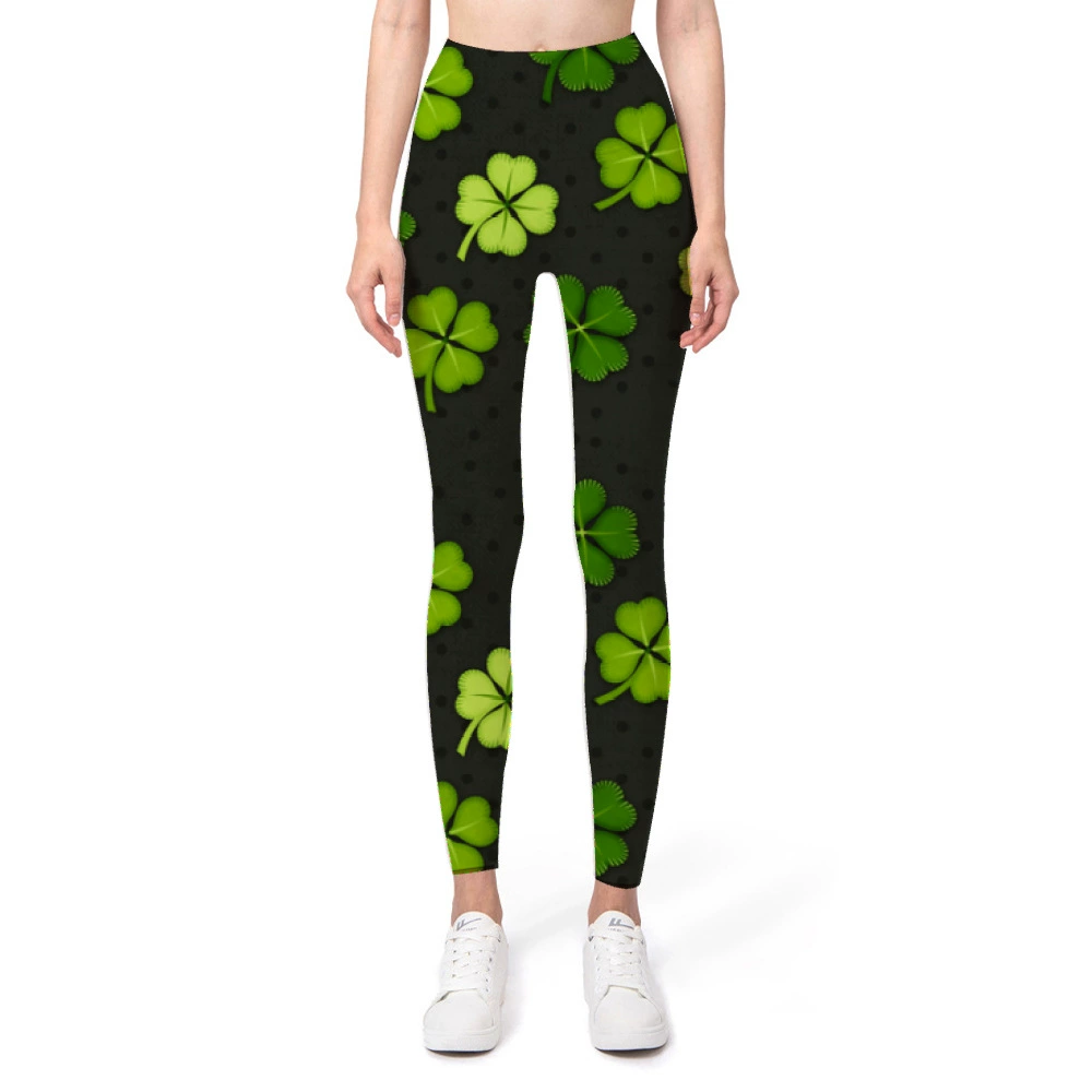 Йога-одежда, корректирующие лосины, (торговля через границу), 3D, slim fit, обтягивает