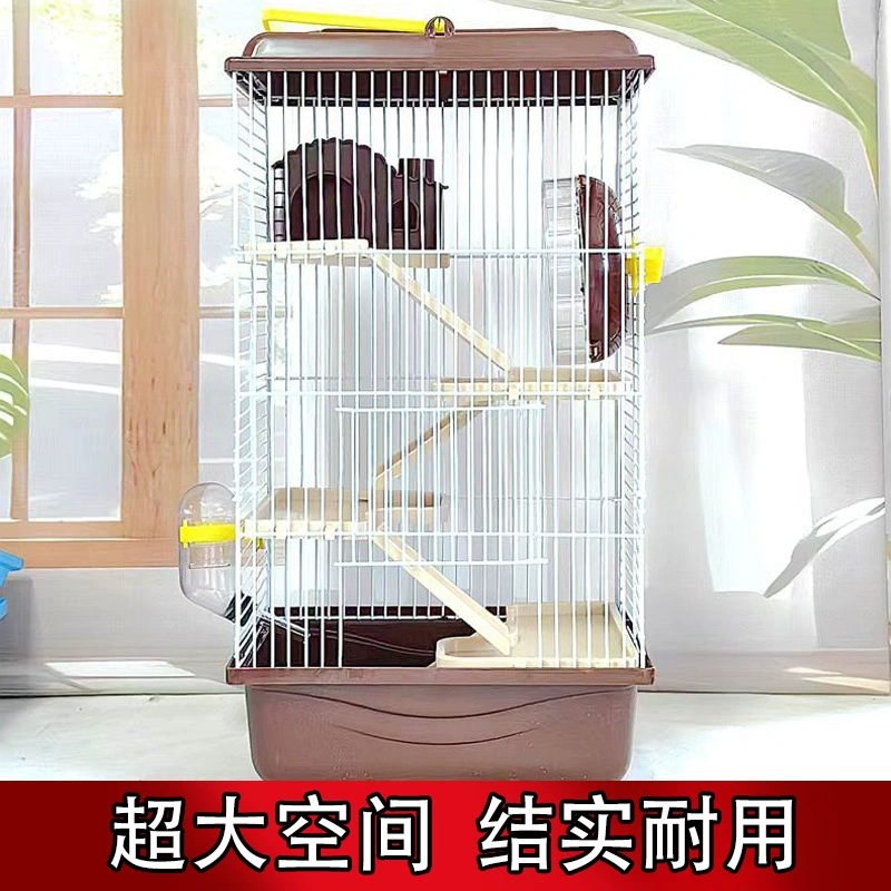 Фабрика продает новую виллу хомяк клетка Золотой медведь клетка вилла хомяк принадлежности пять слоев поместья хомяк