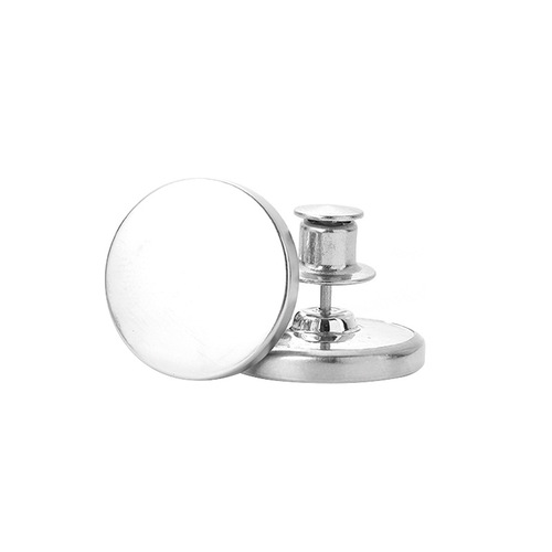 Curtain magnetic buckle double buckle curtain buckle closing buckle detachable anti-light leakage iron-absorbing stone metal button hidden buckle mother-in-law buckle