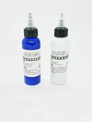 Auto glass repair liquid — agent