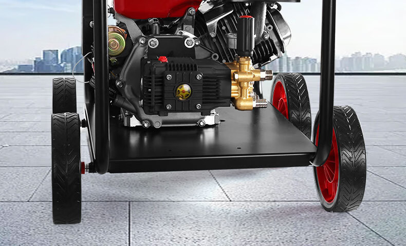 Diesel Gasoline High-Pressure Car Washing Machine High-Power Cleaning Machine Commercial Industrial Grade Water Gun Sewer Pipe Dredging Machine