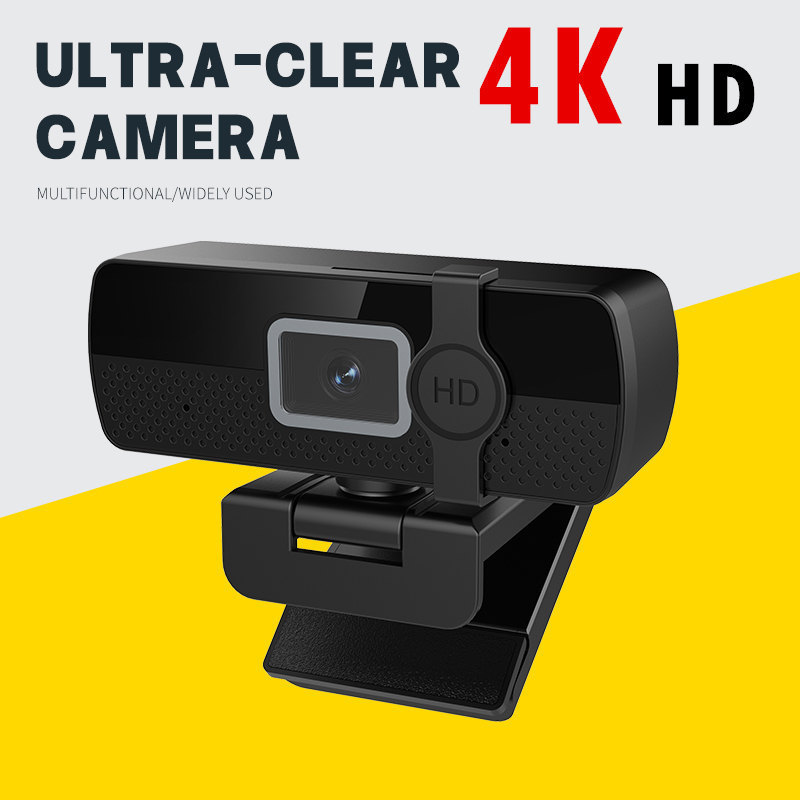 Cross-Border Private Model 4K High-Definition Computer Camera Conference Live Broadcast Autofocus/Full Certification/Factory Direct Sales Cross-Border Private Model 4K High-Definition Computer Camera Conference Live Broadcast Autofocus/Full Certification/Factory Direct Sales