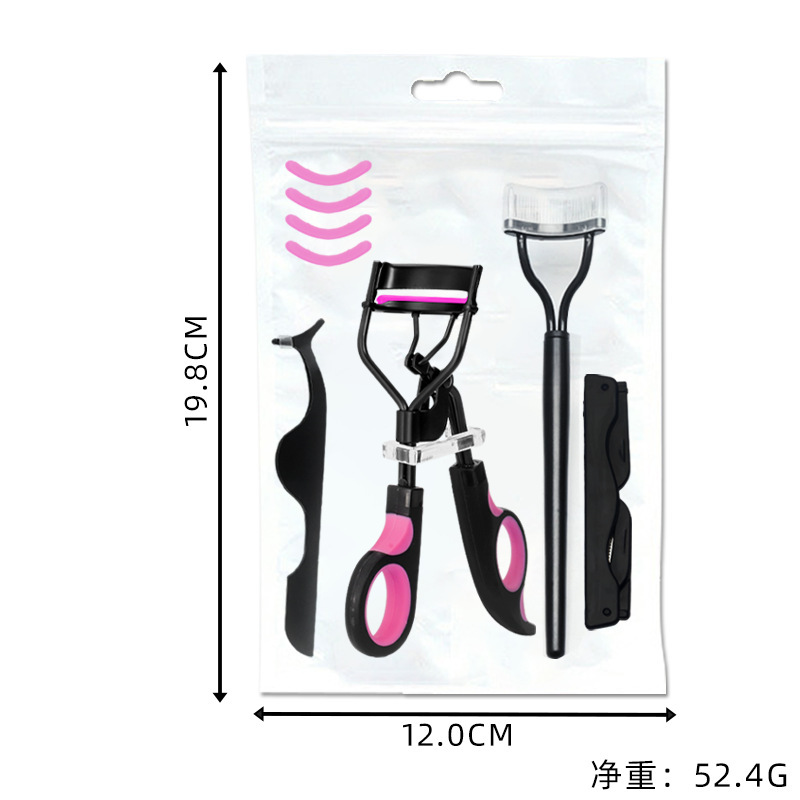 Nielance Cross-border Eyelash Clamp Kit, herramientas de maquillaje multifuncionales, pestañas, pestañas falsas, peinador de pestañas, clip de pestañas
