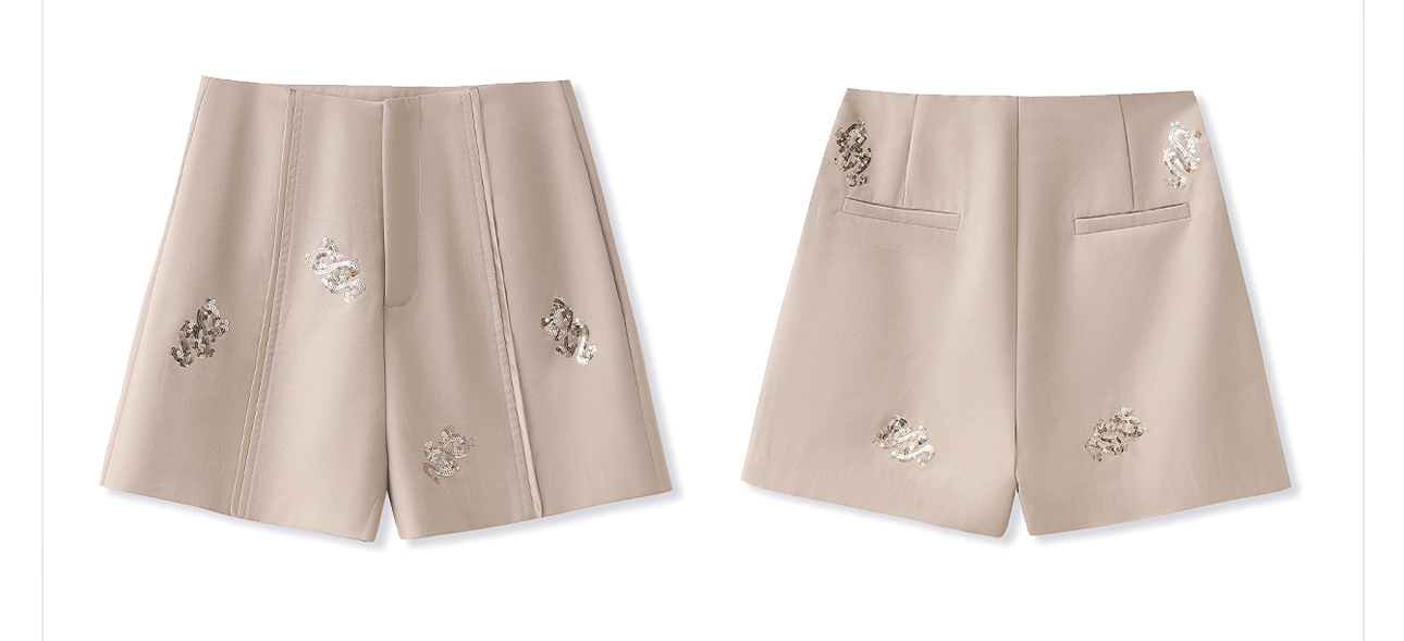 Bộ quần short vest jacquard phong cách Trung Hoa mới mùa hè 2026 ZX M4184 — Áo, Quần short chi tiết 9