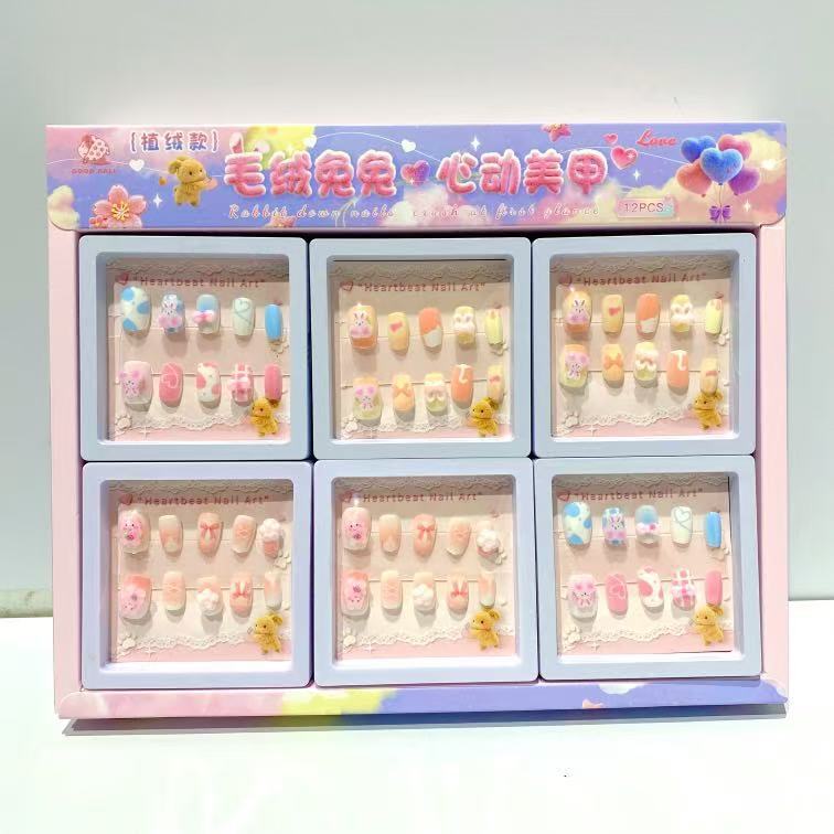 Hot-Selling Wearable Nails, High-End Nail Pieces, Xiaohongshu’S Popular Butterfly Wearable Nails, Wearable Nail Pieces Wholesale