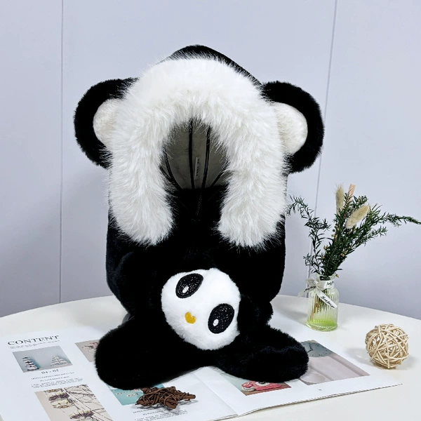 Black-XM double layer thick plush