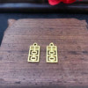 Shajin Fu Zi Pendant Hollow Fuba Accessories Small Fu Zi Global Gilling Jewelry Handmade DIY small pendant accessories