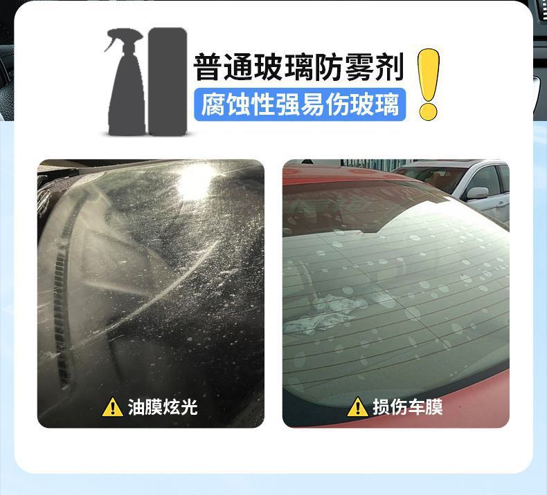 Glass Anti-Fog Agent Car Windshield Anti-Freeze Winter Anti-Fog Spray