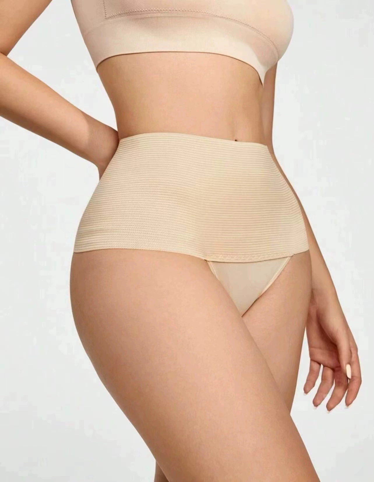 Трусики-стринги Fallslim с высокой талией, контроль фигуры, женские товары высокой посадки, размеры XS–XXXL