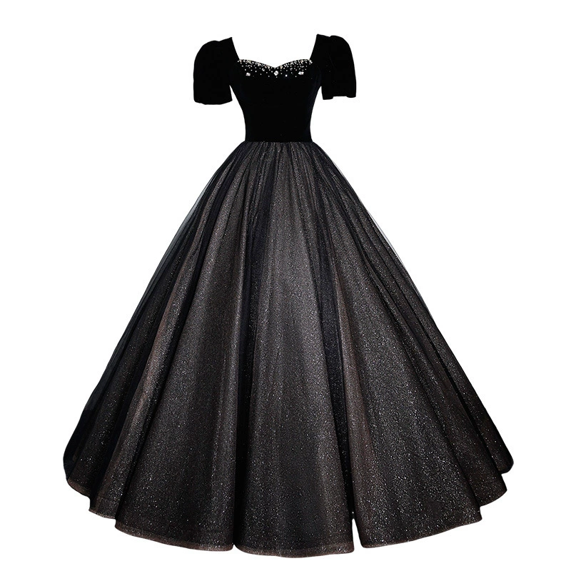 The evening dress atmospher