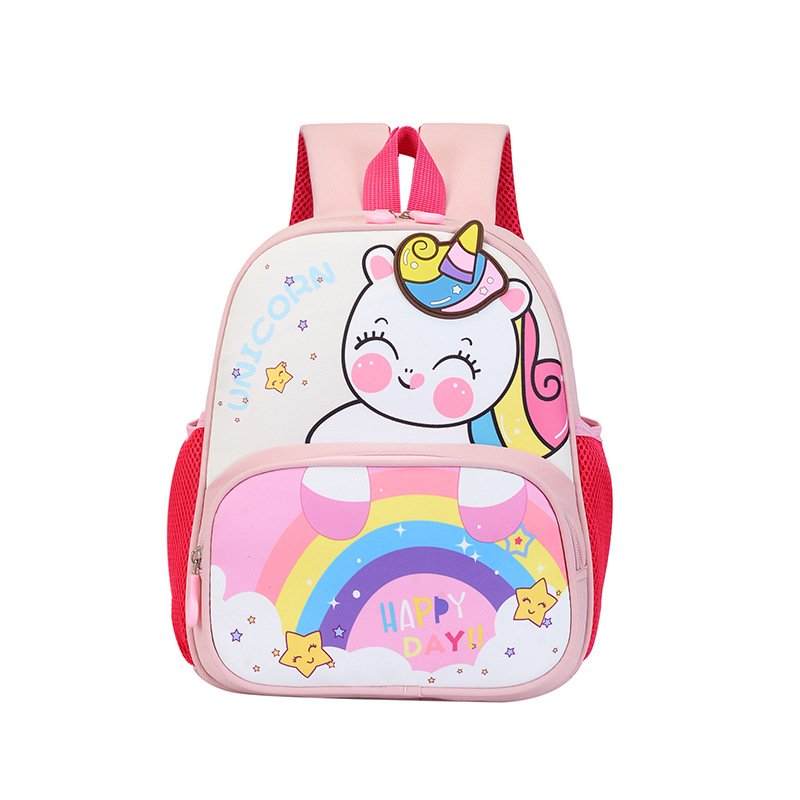 Preescolar pequeña mochila de bebés dibujos animados lindos dinosaurios mochila para niños y niñas 2026 comercio exterior nueva mochila para niños