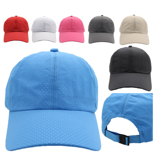Spring and Summer Mesh Baseball Cap Outdoor Sun Hat Golf Leisure Travel Sun Protection Breathable Quick-Drying Duckbill Hat