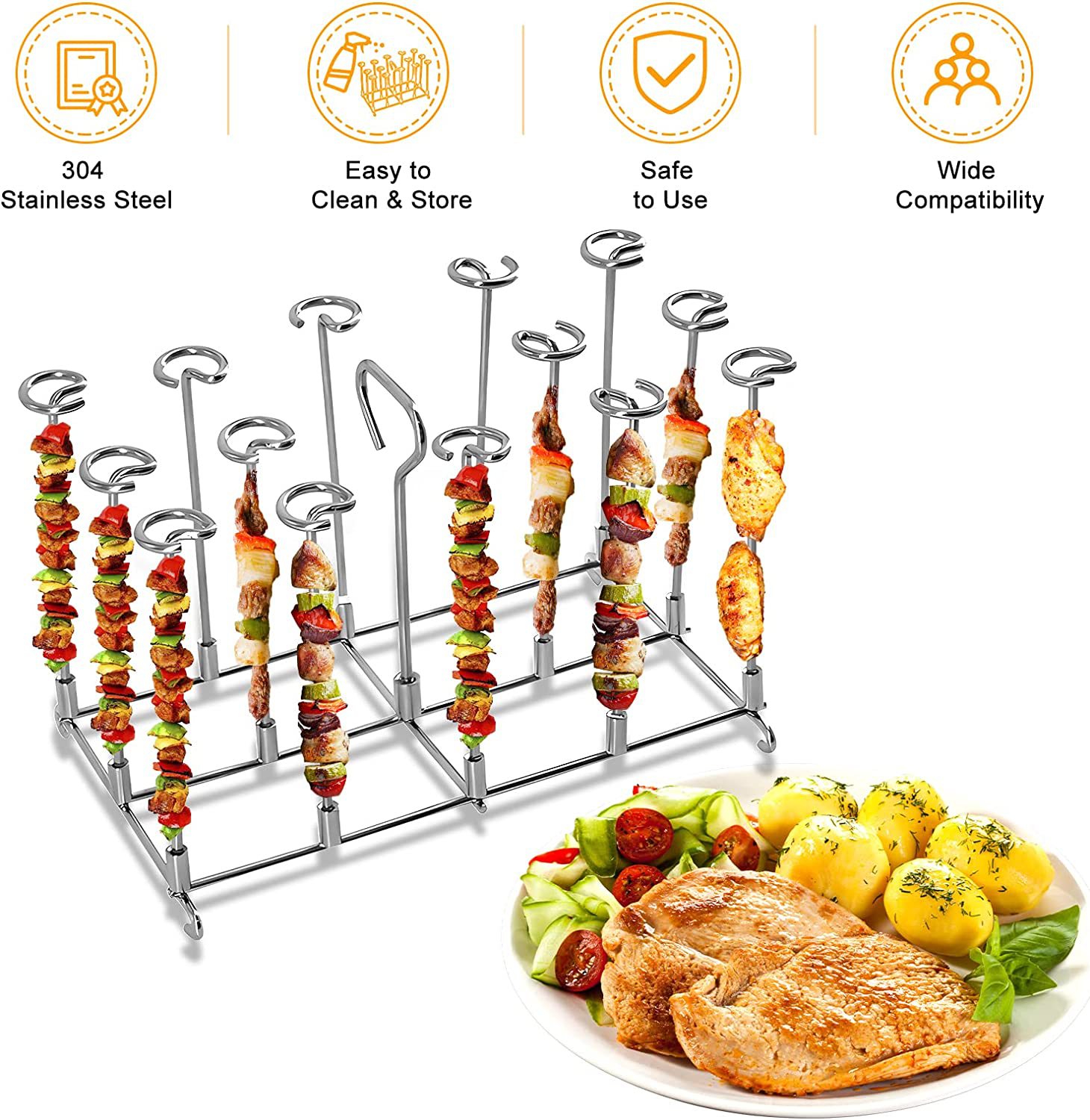 Airfryer freidora aire accesorios cuadrado taladro parrilla Ninja Foodi