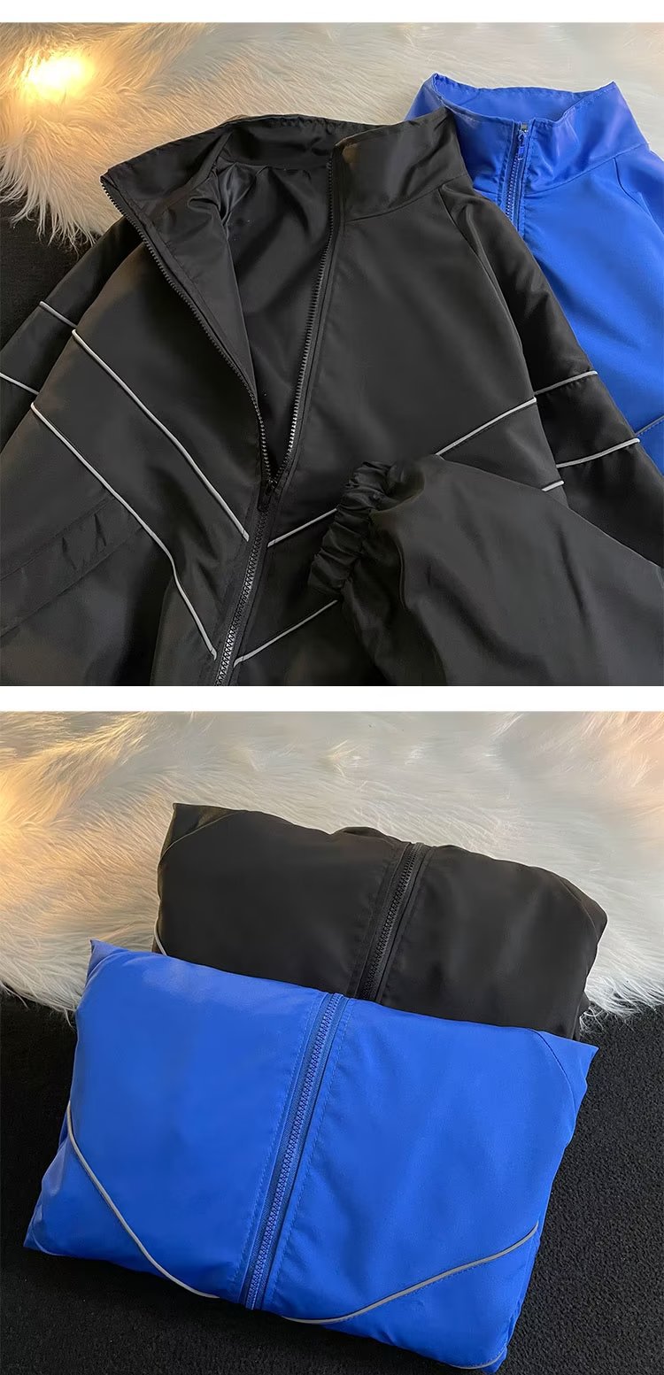 Reflektierende Funktionsjacke Windbreaker Für Damen Und Herren_voghion.com