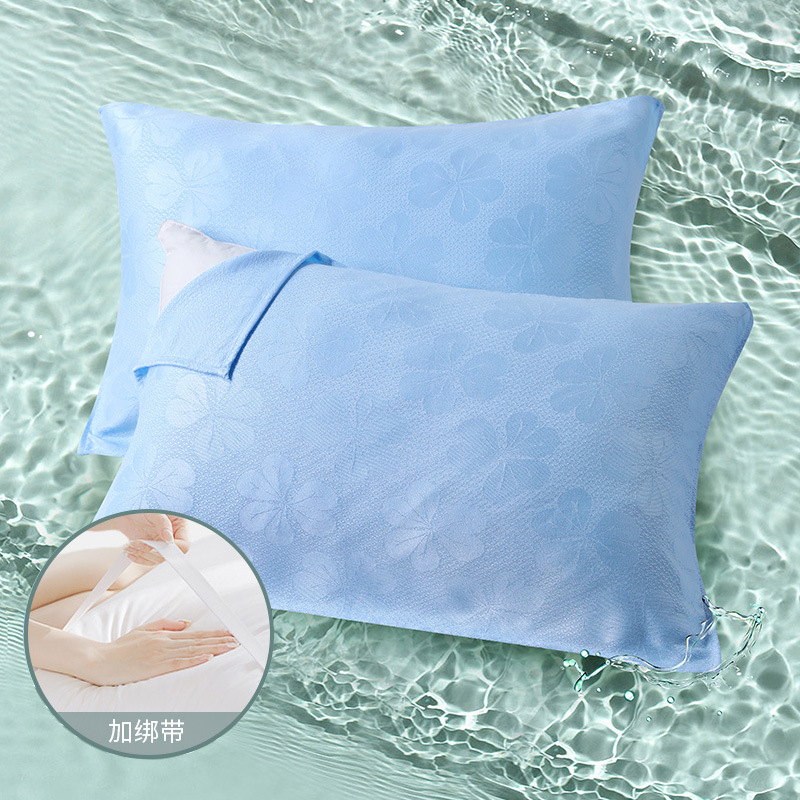 밴드-6 잎 잔디 라이트 블루