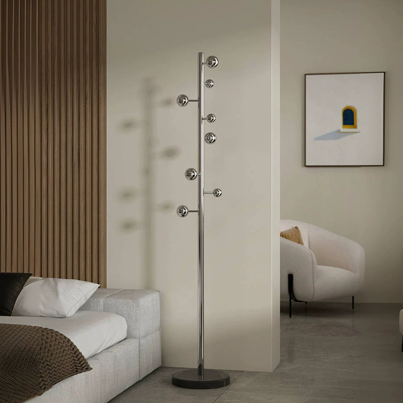 Вешалка для одежды Напольная вешалка для спальни Легкая Роскошная вертикальная вешалка для одежды высокого уровня Бытовая интернет-знаменитая маленькая вешалка для одежды Подвесная вешалка