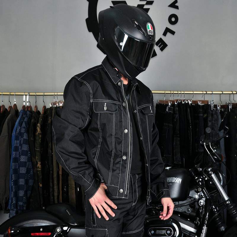 Volero Volum Gong motocicleta ciclismo ropa Four Seasons Oxford tela impermeable motocicleta ropa chaqueta resistente a la caída ropa de carreras