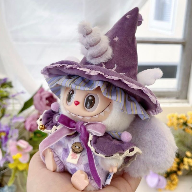 极夜北半球魔法协会 10cm17cm娃衣 魔法师 棉花娃娃换装着替娃衣|undefined