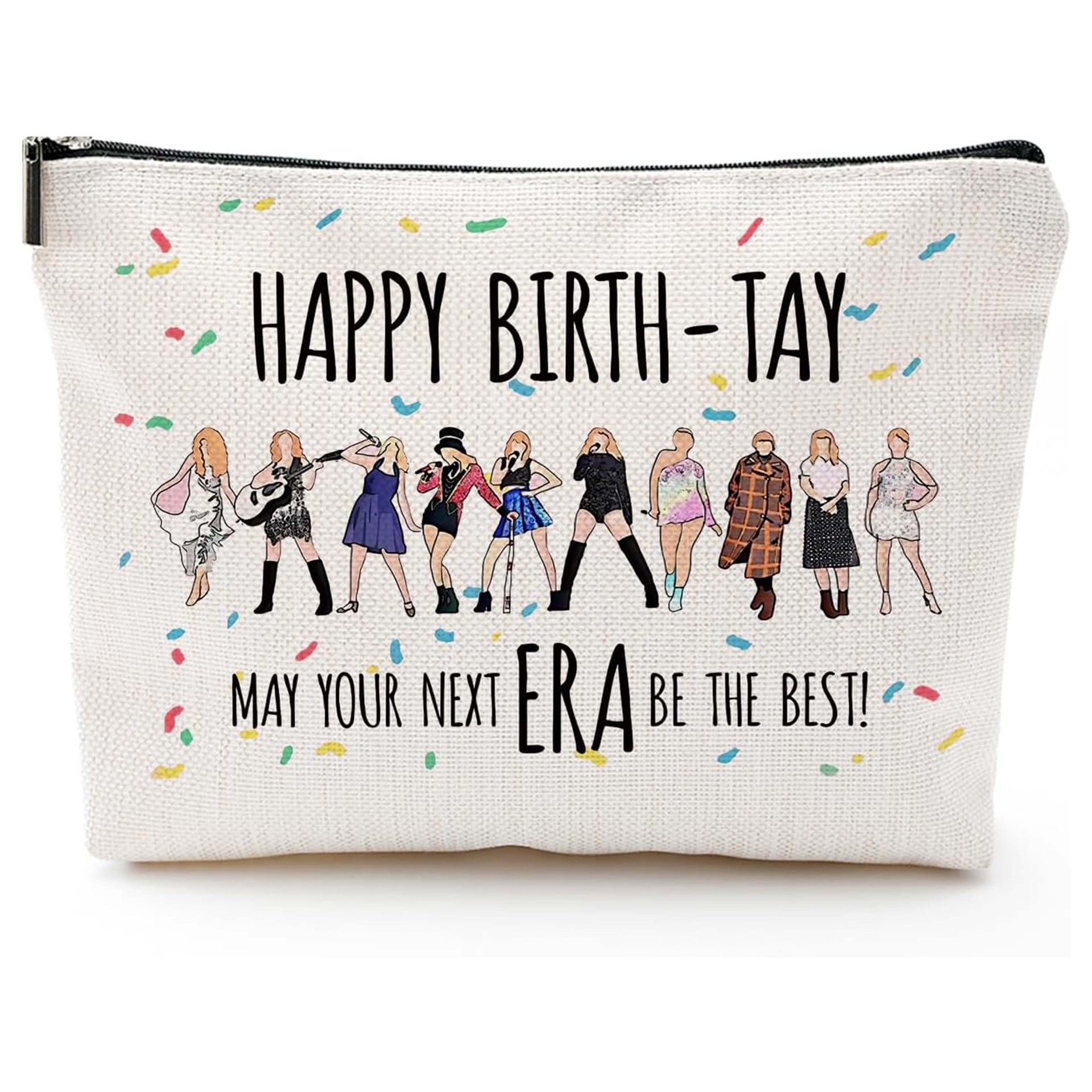 Amazon Taylor Swift maquillaje bolsas de almacenamiento de gran capacidad bolsas de impresión de moda de mujer