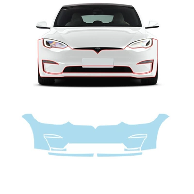 Cross-border exclusive for 21-24 Tesla modelS special invisible car clothing TPU film paint protective film