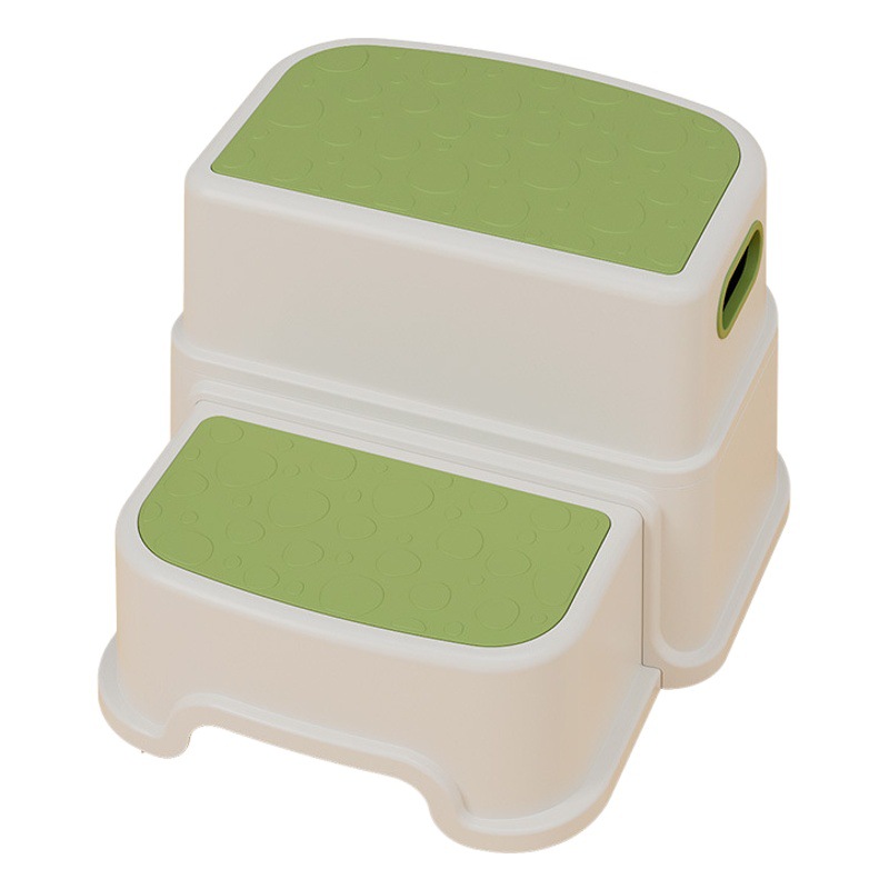 Taburete de pie de inodoro para niños lavado de manos de bebé antideslizante baño taburete de pie de inodoro hogar engrosado taburete de plástico