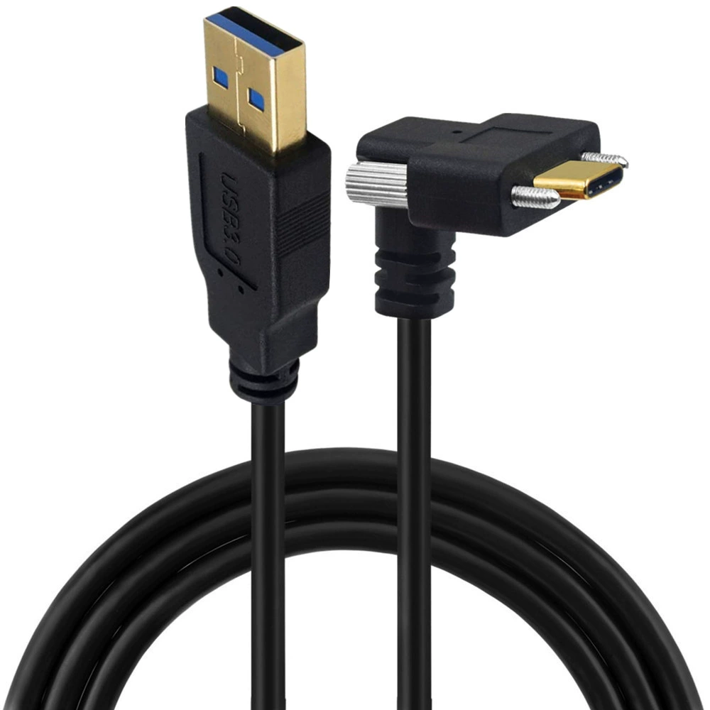 Позолочённый USB3.1Type-C на USB3.0, шайба болтовый промышленный замок панели данных