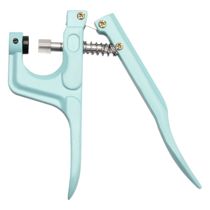 Amazon resina hebilla de cuatro articulaciones T5/T8 alicates de presión de mano herramienta de instalación de venta directa de fábrica alicates de presión hebilla de prensa